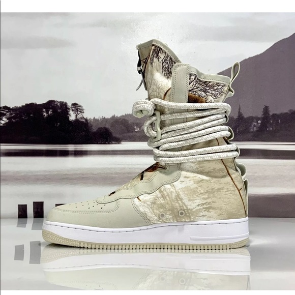 Men’s Nike SF AF1 Air Force 1 High Light Bone 10 - Picture 5 of 8